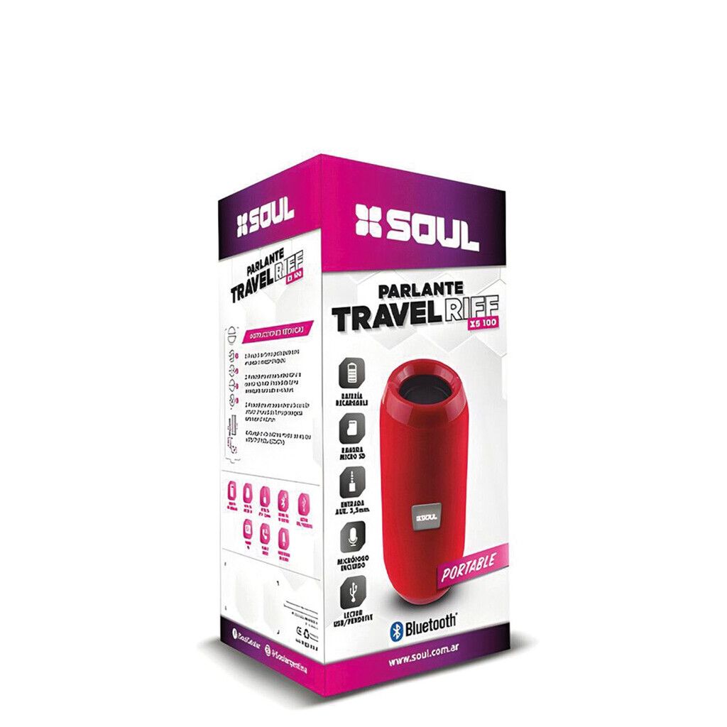 Parlante XS100 Travel Riff Marca Soul
