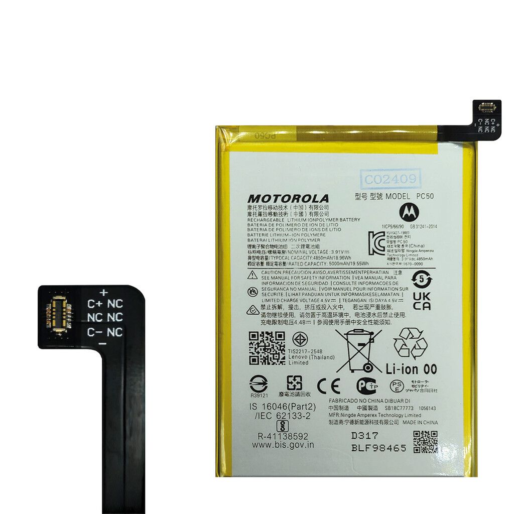 Batería Moto G14 / G54 Rep. ORIGINAL Calidad MAXIMA