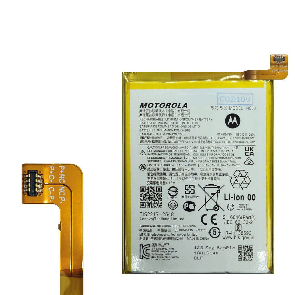 Batería Moto G41 / G32 Rep. ORIGINAL Calidad MAXIMA