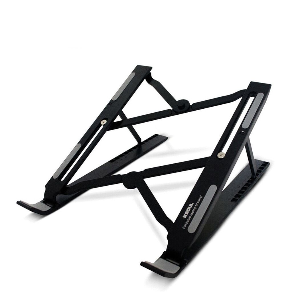 Base Soporte Para Notebook Plegable ZB11 Negra