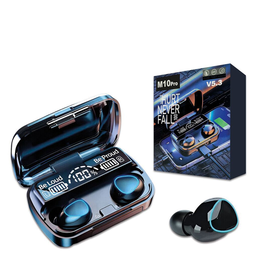 Auricular M10 / M10PRO Bluetooth 5.3 TWS Con Power Bank