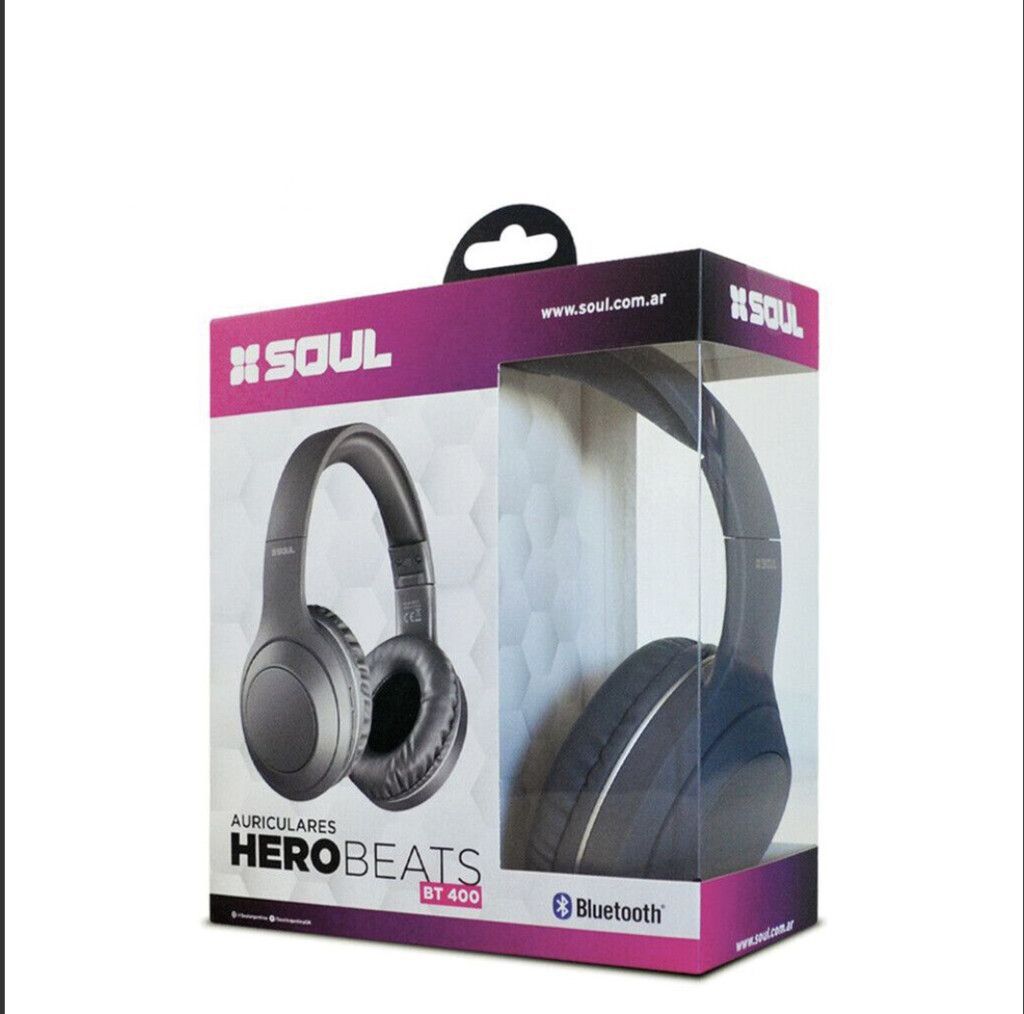 Auricular Bluetooth Vincha Hero Beats Bt400 Marca Soul --