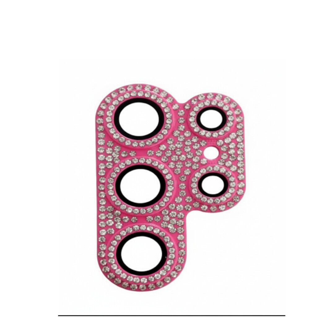 Protector Camara Diamante Completo Samsung S24 Ultra Rosa