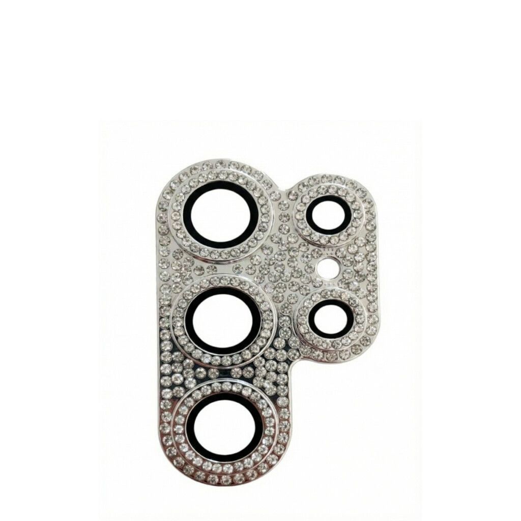 Protector Camara Diamante Completo Samsung S24 Plata