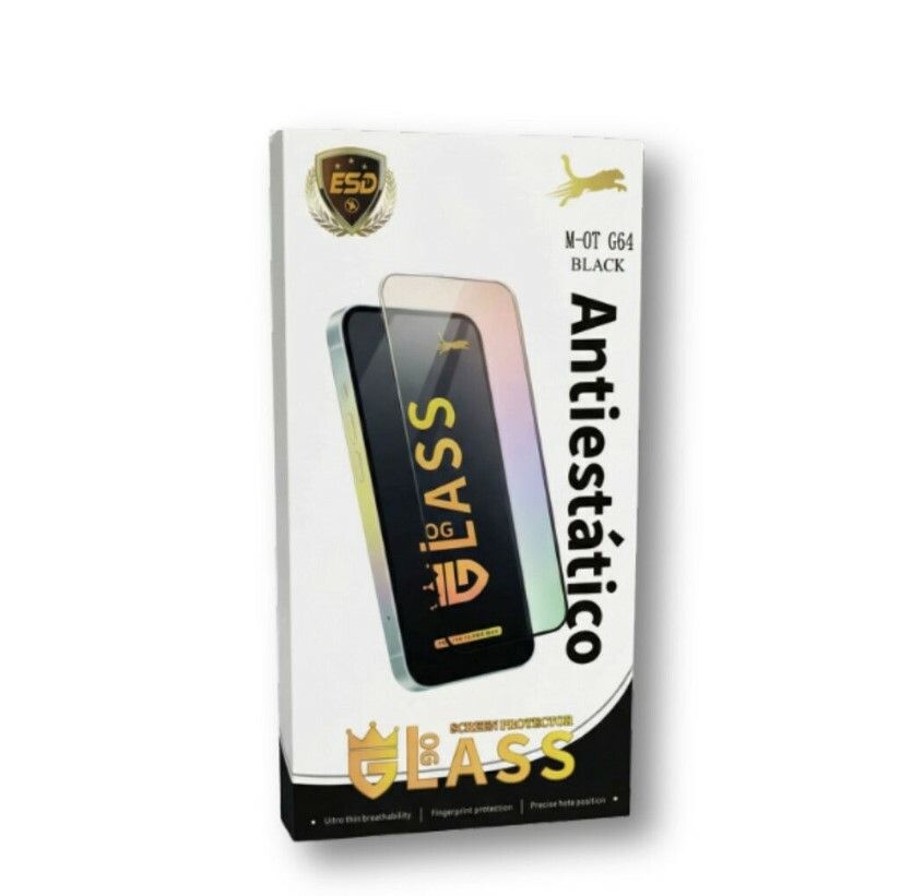 Vidrio 9D Antiestatico iPhone 17 Pro