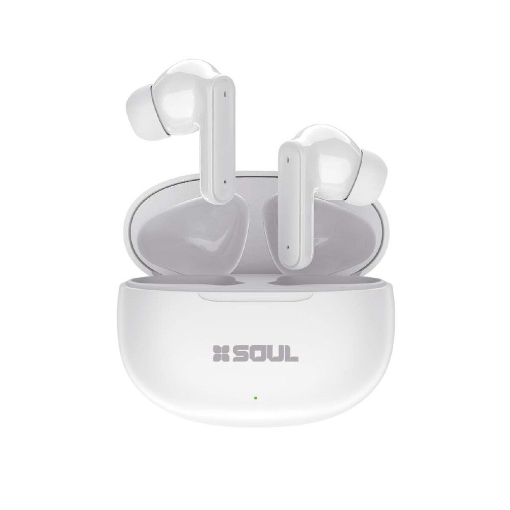 Auricular Bluetooth 5.2 TWS40 in Air Con Base Blanco SOUL