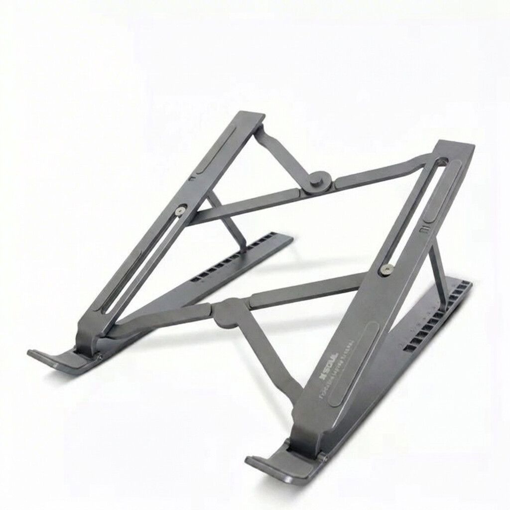 Base Soporte Para Notebook Plegable ZB11 Plateada