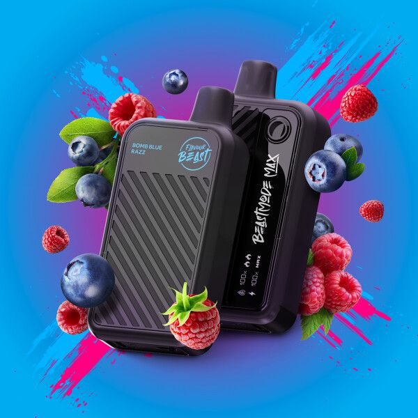 Flavor Beast 50.000 Bomb Blue Razz