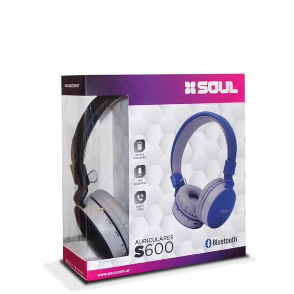 Auricular Bluetooth Vincha MS881 S600 Marca Soul Auricular Bluetooth Vincha MS881 S600 Marca Soul