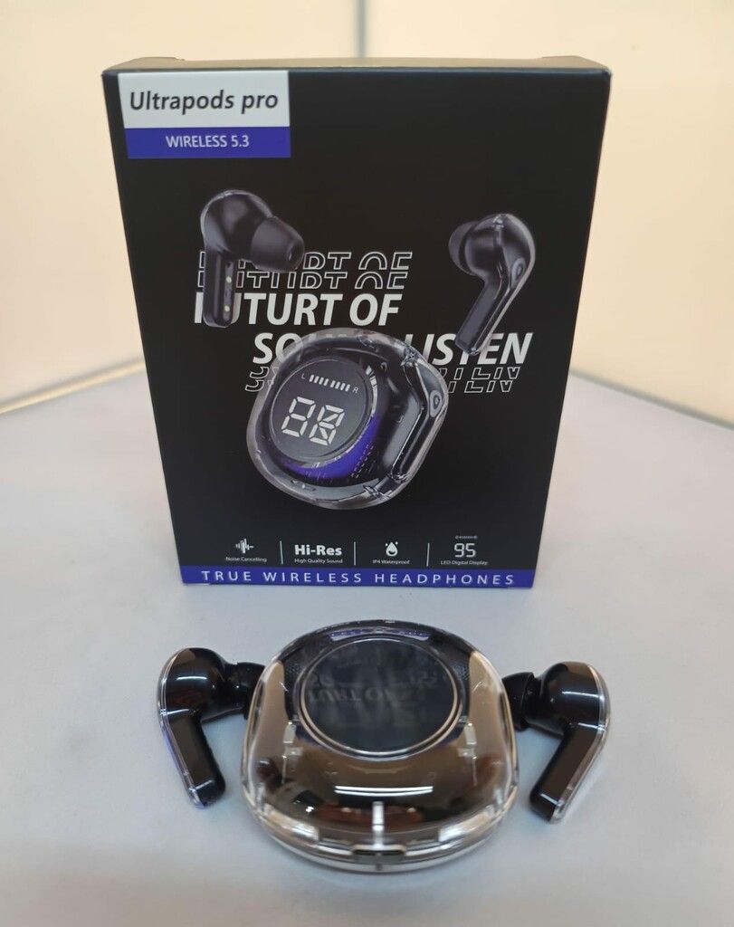 Earbuds Bluetooth UltraPods ProIdent AIR31 // Estuche Transp- Generico