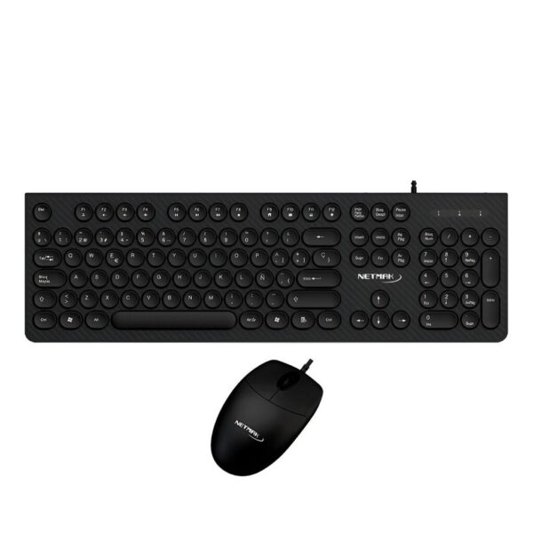 Kit Teclado / Mouse USB Netmak NM-KB258