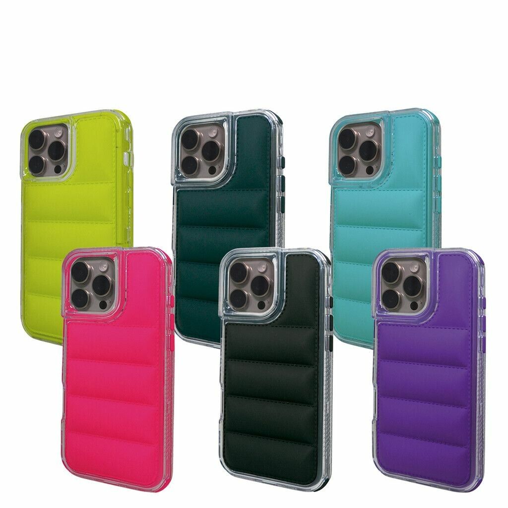 Puffer Case Acolchonada Borde Cristal Samsung A05 SOUL