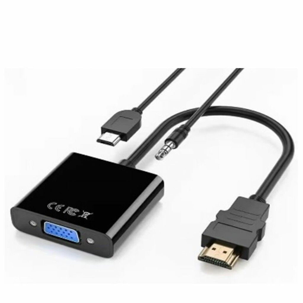 Adaptador VGA a HDMI C/Audio SOUL