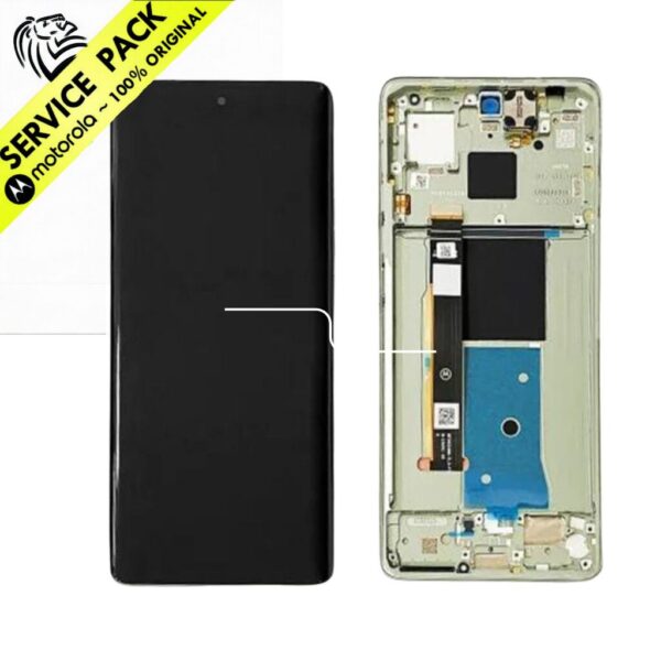 SERVICE PACK MODULO MOTO EDGE 40 C/ MARCO (100% ORIGINAL) XT2303 VERDE