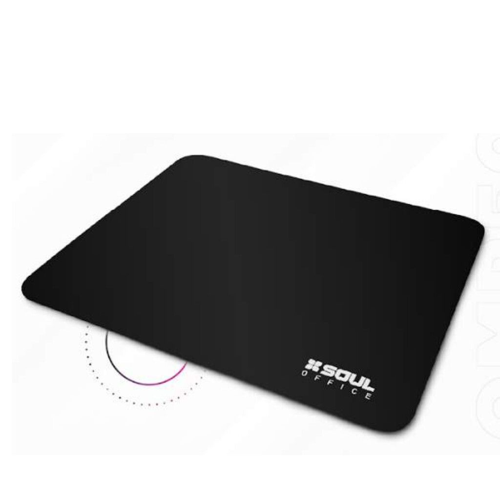 Mousepad Office SMALL 25x20 *NEGRO*