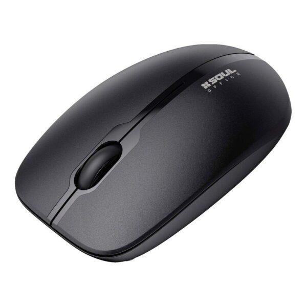 Mouse BT+Inalambrico BT-300 *NEGRO*