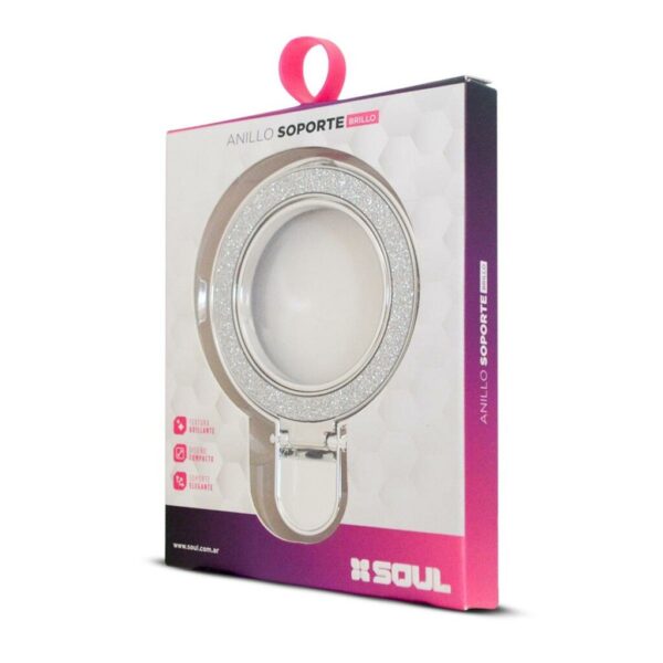 Soporte Ring c/Brillo *ROSA* Soporte Ring c/Brillo *ROSA*