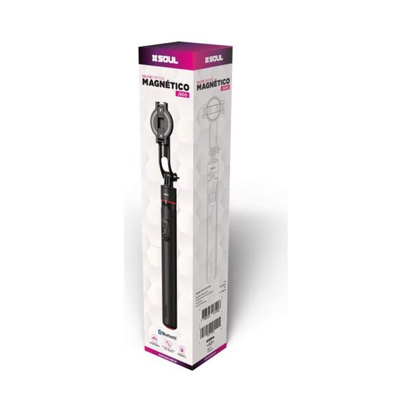 Bastón Selfie Bluetooth Magnético + Trípode Automático Soul J500