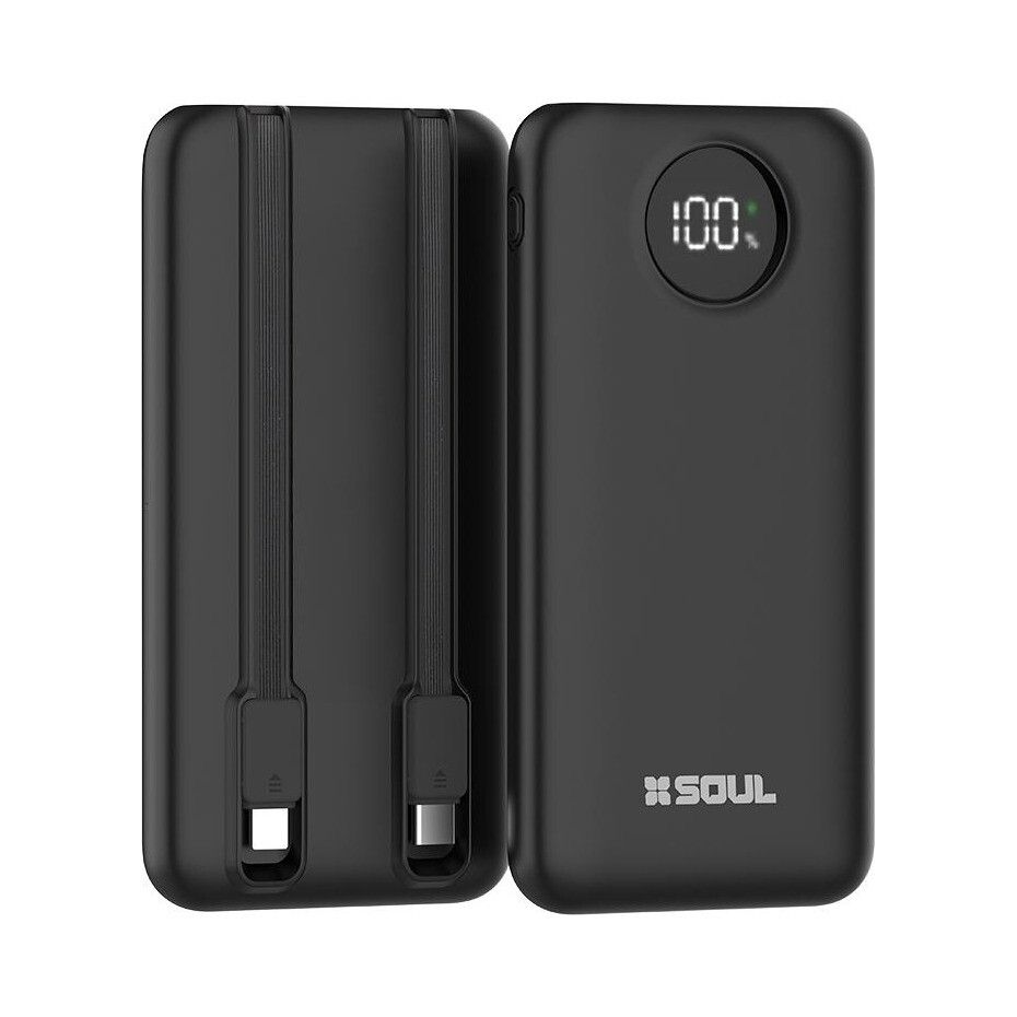 Power Bank Soul Classic 400 10000mAh 22.5W Type-C Negro