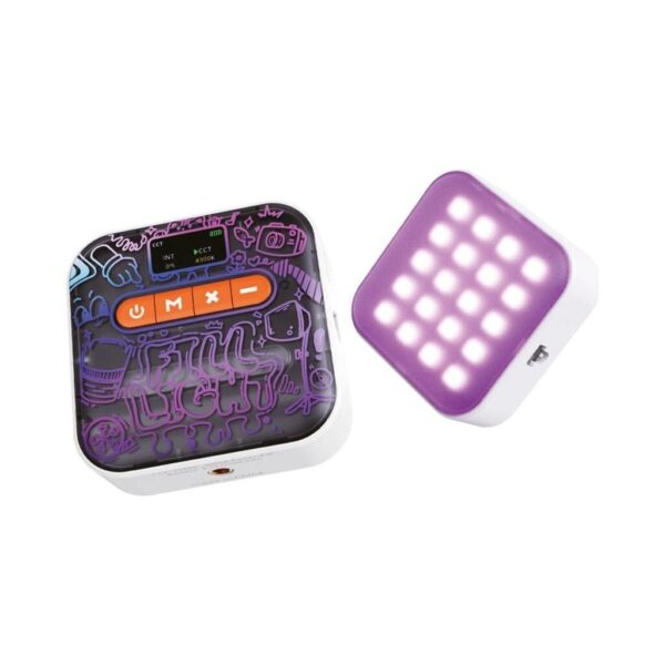 Luz Led RGB Portátil con Clip Display Soul JL60
