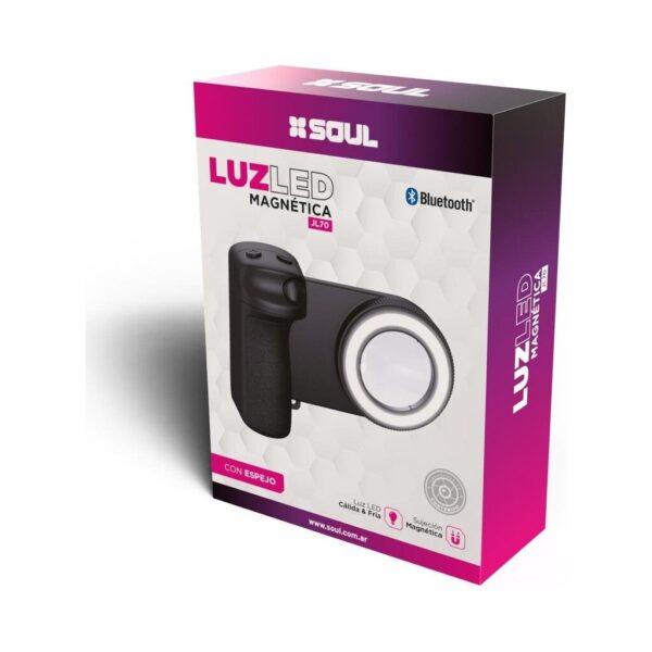 Luz Led Magnética con Disparador Soul JL70