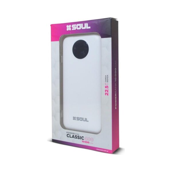 Power Bank Soul Classic 400 20000 mAh 22.5W QC Type-C Blanco