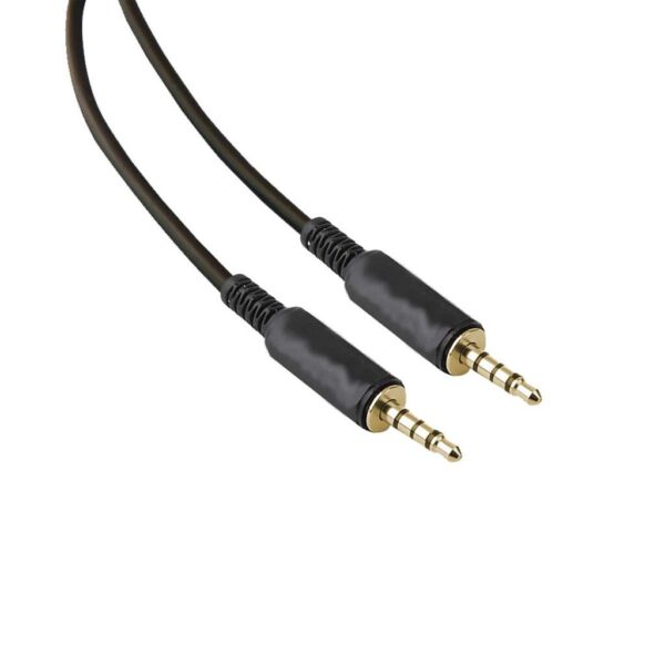 Adaptador Audio 3.5mm a 3.5mm 2M Soul Negro