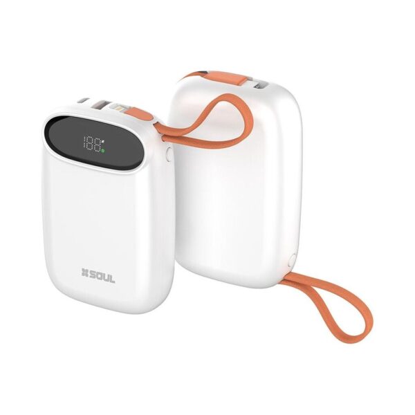 Power Bank Pro 100 C/ Display 10000Mah 22,5w QC Blanco