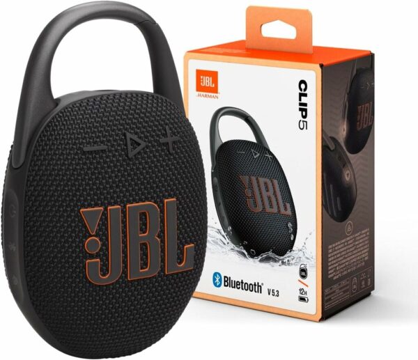 Parlante Bluetooth JBL CLIP5 Negro Waterproof ORIGINAL --