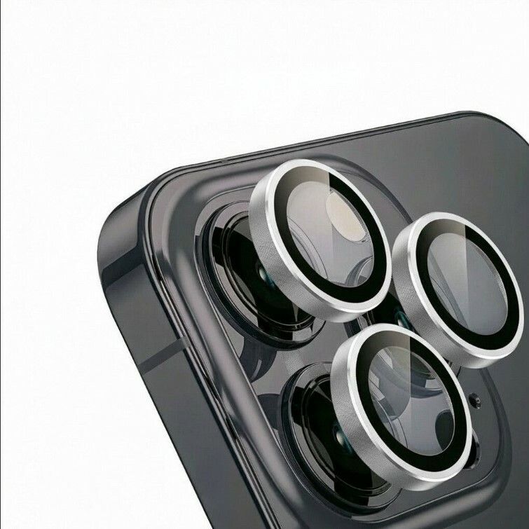 Protector Camara Liso iPhone 17 Max Plata