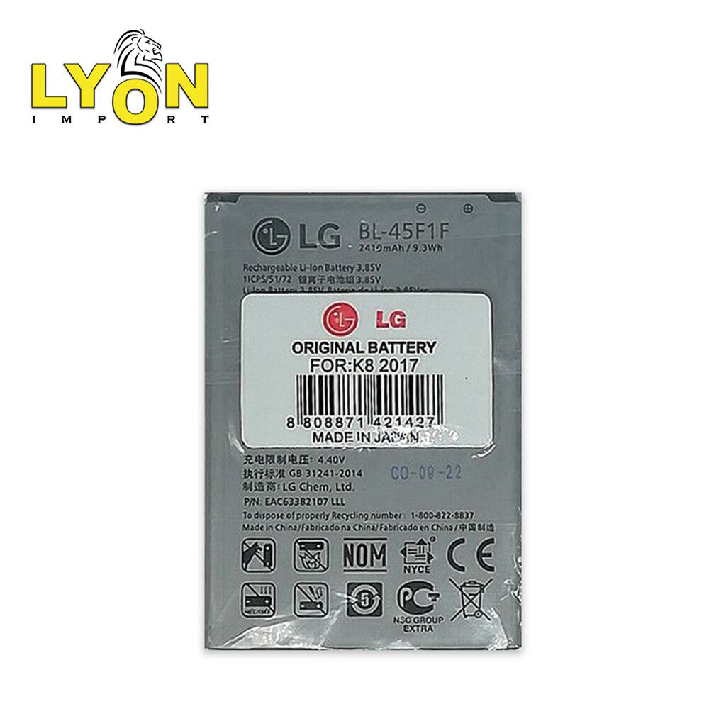 Batería LG K8 2017 / K4 2017 Rep. ORIGINAL Calidad MAXIMA