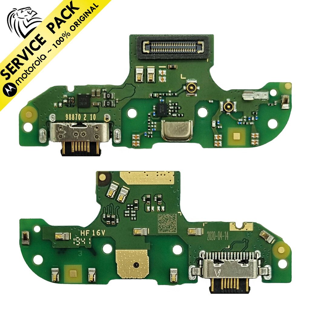 SERVICE PACK PLACA CARGA MOTO G8 PLAY (XT2015-2)