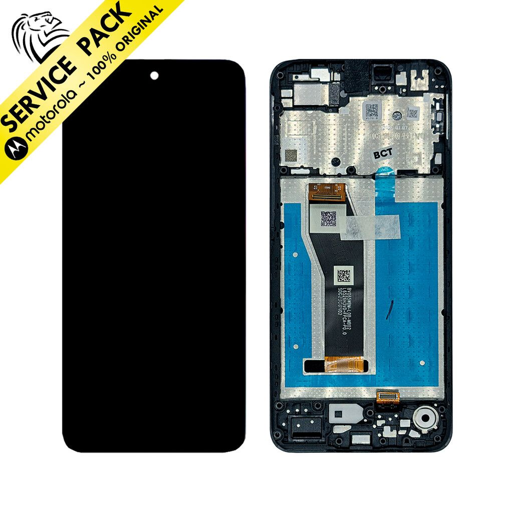 SERVICE PACK MODULO MOTO E13 C/ MARCO (100% ORIGINAL)