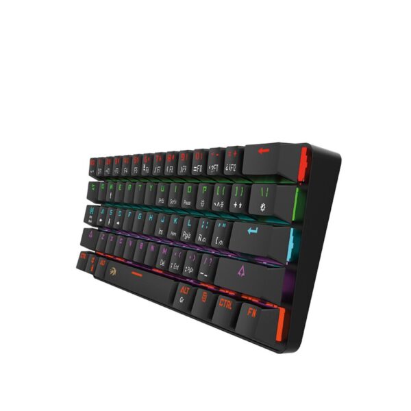 Teclado mecanico 60% blanco Marca Netmak