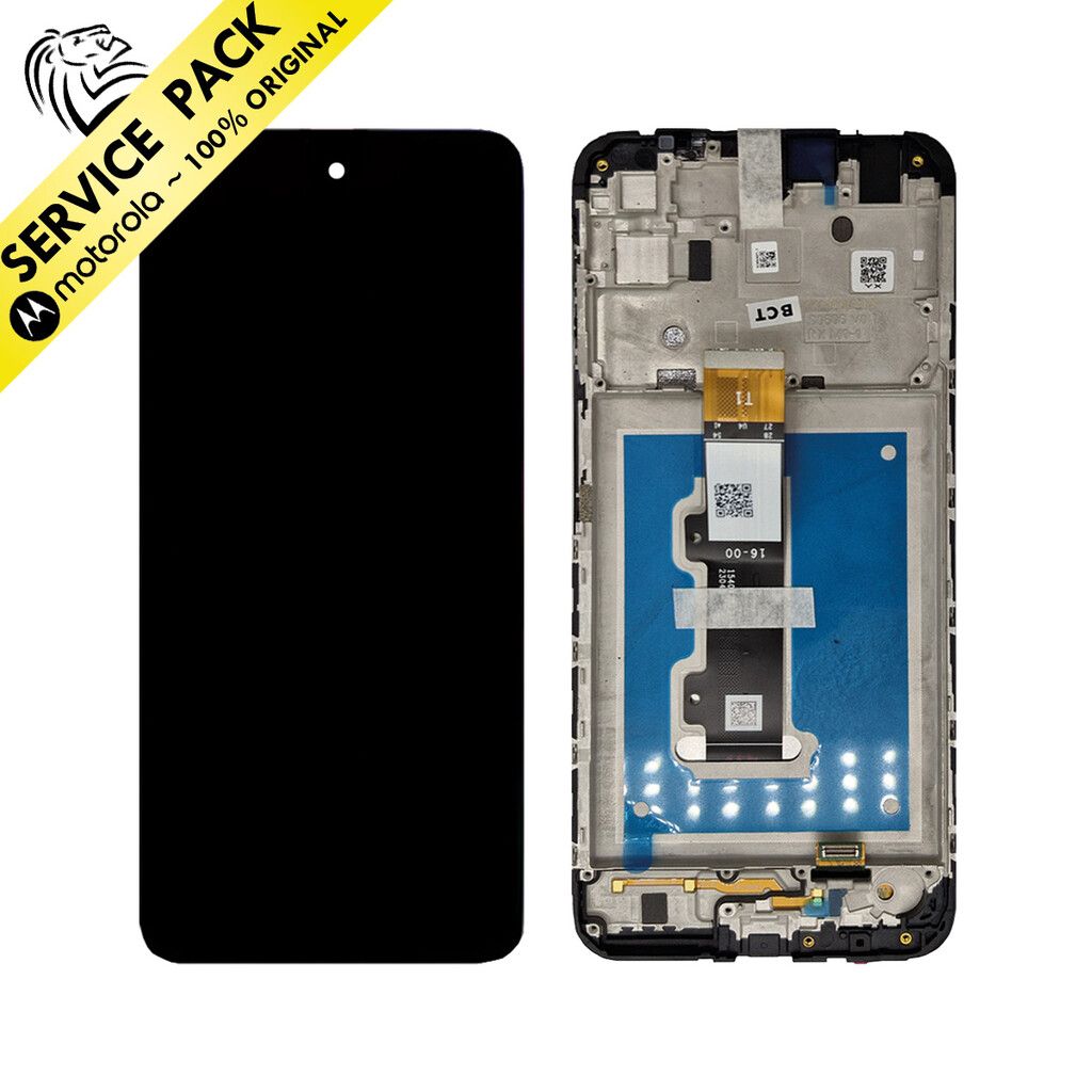 SERVICE PACK MODULO MOTO E32 C/ MARCO (100% ORIGINAL) (XT2227)