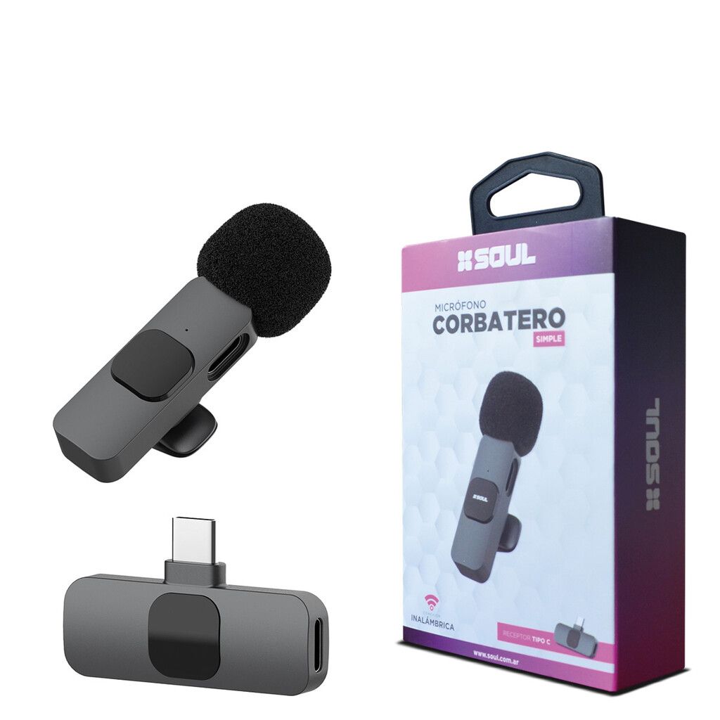 Microfono Corbatero Inalambrico X1 Mic  Tipo ''C'' SOUL