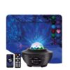 Velador Proyector de Galaxia y Estrellas LED con Parlante BT