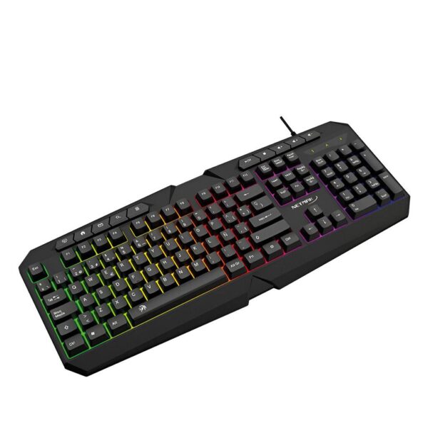 Teclado Gamer Retroiluminado USB Multimedia
