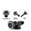Soporte Con Cargador Inalabrico Magnetico 15W 2 en 1 Q700