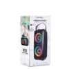Parlante Bluetooth 3'' X2 RGB Giratorios - 5 efectos karaoke - Batería 3000mah - Pack retail - 34,6x16,8x13,5cm