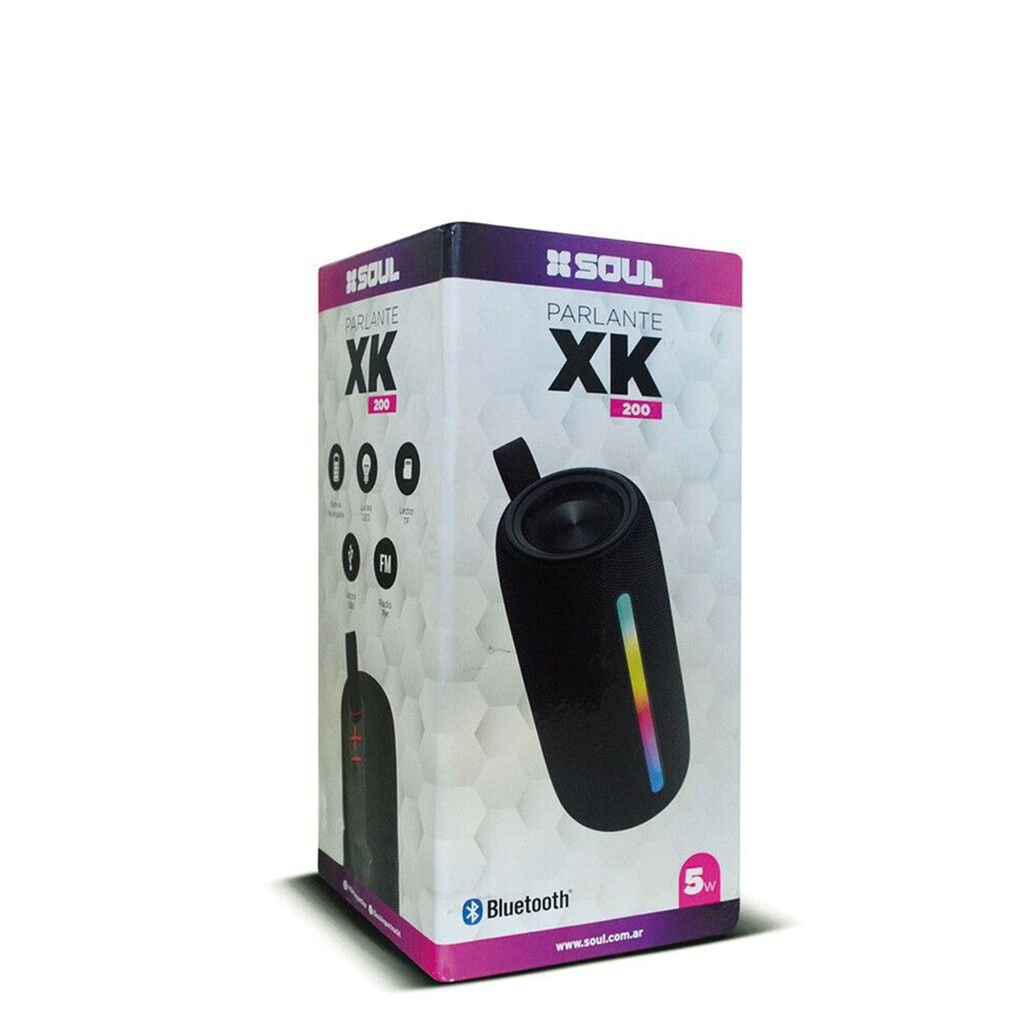 Parlante XK200 Soul - Rojo /  Negro / Azul