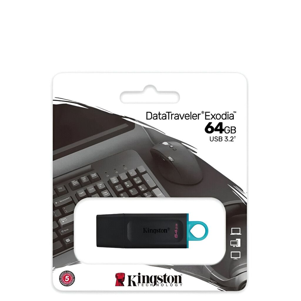 Pendrive Kingston 64 USB 3.2 Exodia ORIGINAL