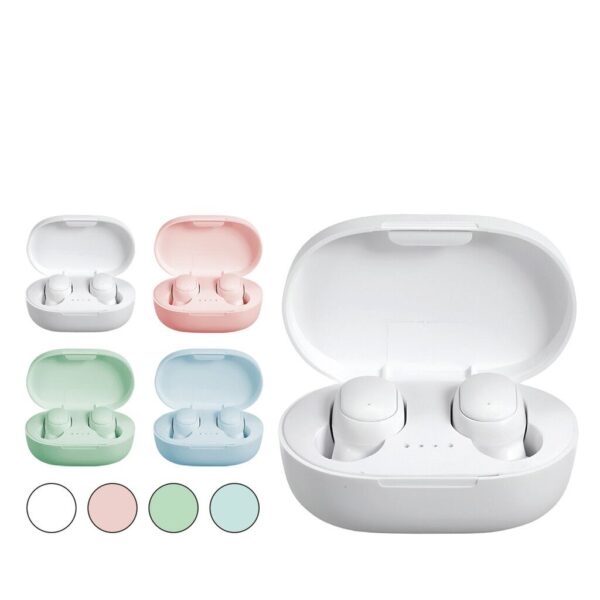 Auricular Mipods Bluetooth 5.0 A6S Col. Pasteles