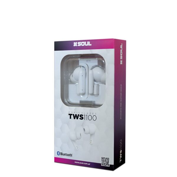 Auricular Bluetooth Sonido HD 5.2 TWS1100 Con Base