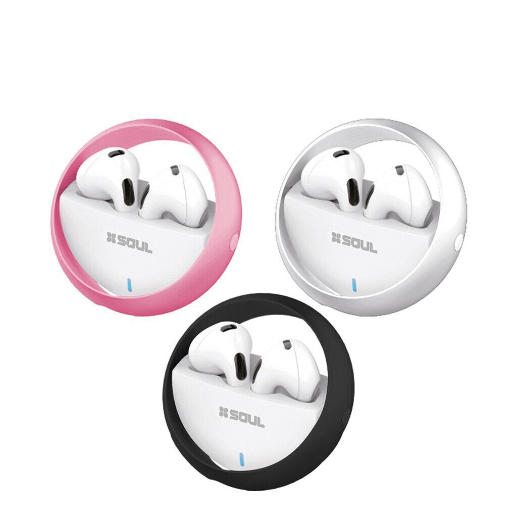 Auricular Bluetooth Sonido HD 5.2 TWS1200 Con Base Giratoria
