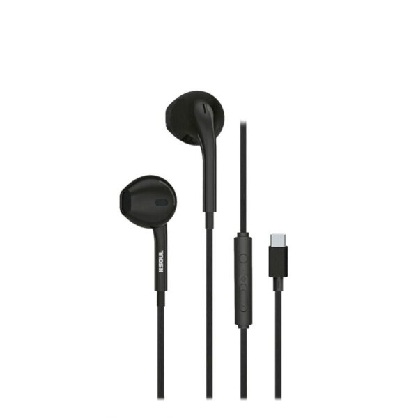 Manos Libres S389 Tipo ''C'' C/ Volumen Etilo Rigido Marca SOUL