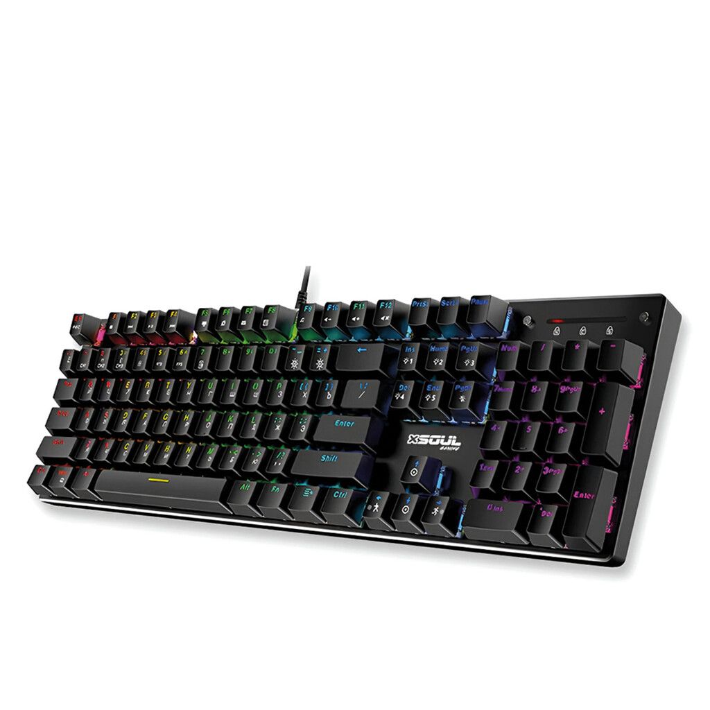 Teclado Gamer Mecanico RGB  Marca Soul XK800