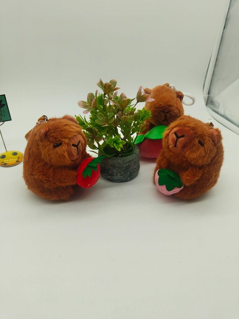 Capibara Peluche Fruta- Kawaii  - 10Cm