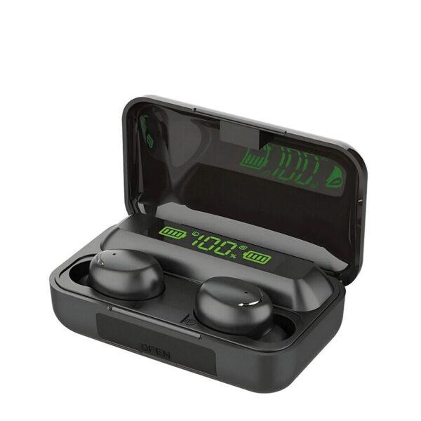 Auricular F95 Pro Bluetooth 5.3 TWS Con Power Bank (vienen descargados) Auricular F95 Pro Bluetooth 5.3 TWS Con Power Bank (vienen descargados)