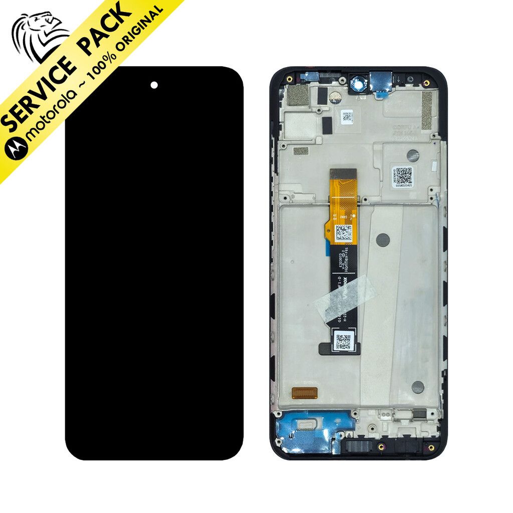 SERVICE PACK MODULO MOTO G71 C/ MARCO (100% ORIGINAL)
